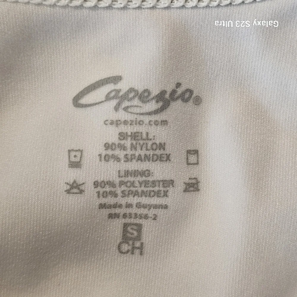 Capezio White Ballet Slippers, Leotard, And Tights